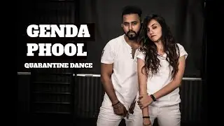 GENDA PHOOL | Tejas Dhoke & Ishpreet Dang | Dancing At Home | Team Dancefit