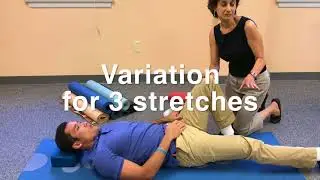 Leg stretches for pelvic pain | Connect PT