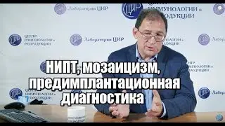 НИПТ, мозаицизм, предимплантационная диагностика
