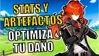 GUÍA AVANZADA de STATS OFENSIVOS y ARTEFACTOS / OPTIMIZA TU DAÑO - Genshin Impact (Gameplay Español)