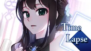 [time lapse/그림 타임랩스] 신데렐라 걸즈, 시부야 린