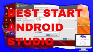 install android studio and create first project