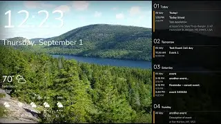 DAKBoard Setup with Multiple Dak Screens
