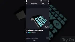 ( New Free Item ) How To Get Ready Player Two Book ROBLOX ( 2025 ) DeanOfficial YT