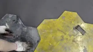 Тонкослойный печатный бетон.
