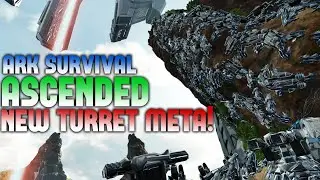ARK Survival Ascended | INSANE NEW TURRET META!