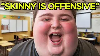 spoiled brat says not being obese is 