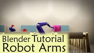 Create and Animate a Robot Arm in Blender