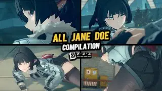 All Jane Doe Compilation Cutscene Animation Dub Japan | ZZZ Zenless Zone Zero