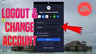How to LOG OUT & CHANGE ACCOUNT on the EA App | Tutorial
