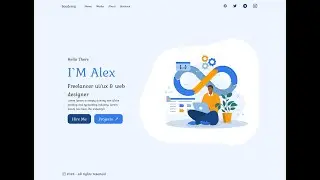 Create simple UI UX personal portfolio using figma
