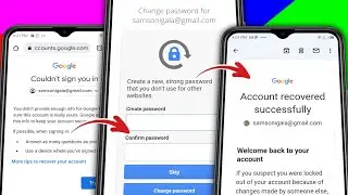 How to Recover Gmail Account Password without Recovery Email and Phone Number 2024