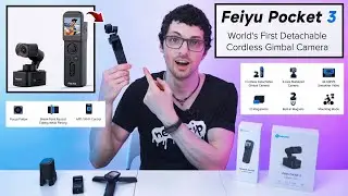 Genius Magnetic Micro Gimbal System! - Feiyu Pocket 3 Review & Test