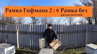 6 минусов рамки Гофмана в сравнении с простой рамкой на пасеке