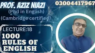 Very useful lectures of English for the students of CSS,PMS,PPSC,FPSC, Spoken English, Entry test.