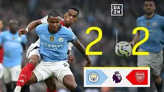 Manchester City vs Arsenal (2-2) | Resumen y goles | Highlights Premier League
