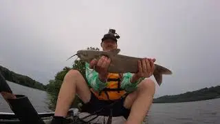 Fishing the Lower Susquehanna in my Vibe Sea Ghost 130 (Surprise Catch!)