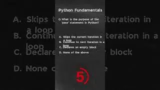 What is the purpose of the 'pass' statement in Python? | Python Questions