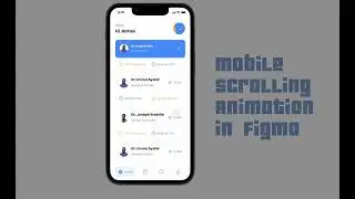 Mobile Scrolling Animation In Figma