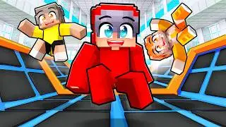 I Built a Trampoline Park in My House!