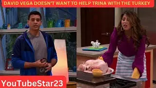 David Vega DOESN'T want to help Trina with the turkey on Victorious