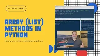How to Use Array Methods in Python