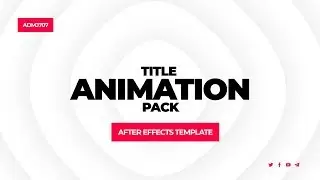 Title Animation Pack - After Effects | Typography, Lower Thirds, Text Animation