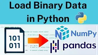 Load Binary Data in Python with Numpy & Pandas