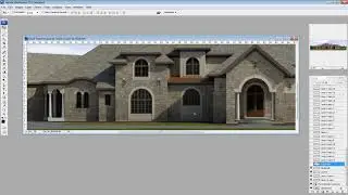 Revit 2019 - Rendering - Episode 4 - Post Rendering Exteriors