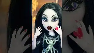 Мама в шоке! Уэнсдей удивила 😳 новым видом #monsterhigh