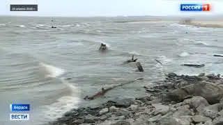 Со дна Новосибирского водохранилища подняли надгробный камень статского советника Николая Ларионова