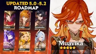 UPDATED Genshin 5.0-5.2 Banner Roadmap