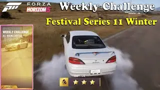 Forza Horizon 5 - Weekly Challenge Winter Forzathon with 2000 Nissan Silvia Spec-R  | Xbox Series