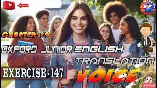 exercise 147 junior english translation | Exercise 147 how to translate hindi to english\ Aatish Sir