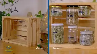 Cam Kavanozlardan Mutfak Düzenleyicisine İleri Dönüşüm