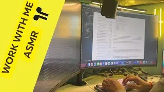 ASMR 🌙 Work with Me - Writing Tech doc | No Talking #asmr #programming #developer #coding #android