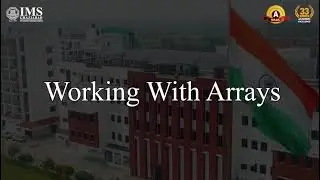 Working with Arrays in C