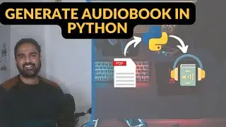 PDF To Audio Book In Python | Project Idea For Beginners