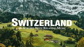 SWITZERLAND 4K Drone Footage - Beautiful Scenery in Ultra HD HDR