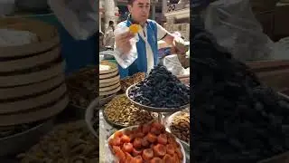 Базар в Душанбе! Восточные сладости и сухофрукты 