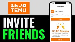 How to Invite Friends on Temu App 2025 | Easiest Way to Share Temu & Earn - Full Guide