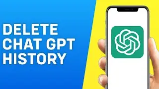 How to Delete/Clear Chat GPT History - Quick and Easy