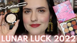 MAC Lunar Luck Collection LUNAR NEW YEAR 2022 | Swatches, Tutorial + Review