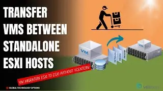 VMware VM Migration From One ESXi Host to Another Without vCenter