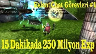 Knight Online 15 Dakikada 250 Milyon Exp | EMC Chat Görevleri Draki Kulesi #1