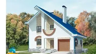 Недорогие дома на юге 133 м² (№-1242) - пример, варианты строительства.