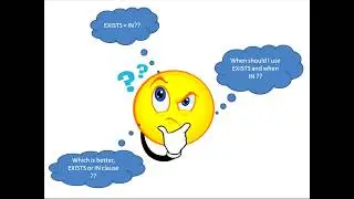 35. SQL EXISTS, how EXISTS differ from IN