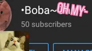 TYSM FOR 50 SUBS 🌼🌼🌼🌼🌼
