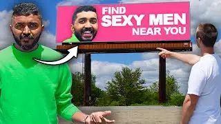 Putting Strangers Faces on a Billboard Prank