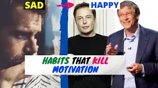 6 Habits That Kill Your Motivation+[Bonus] - productivity side